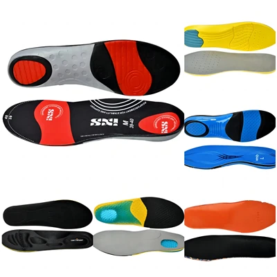 นวดสบายโฟม EVA เพิ่มความสูงของแผ่นดูดซับแรงกระแทกรองเท้า Insoles